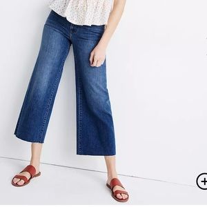 Madewell Wide leg crop jeans size 27